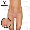 Tanga premium color coral con moño